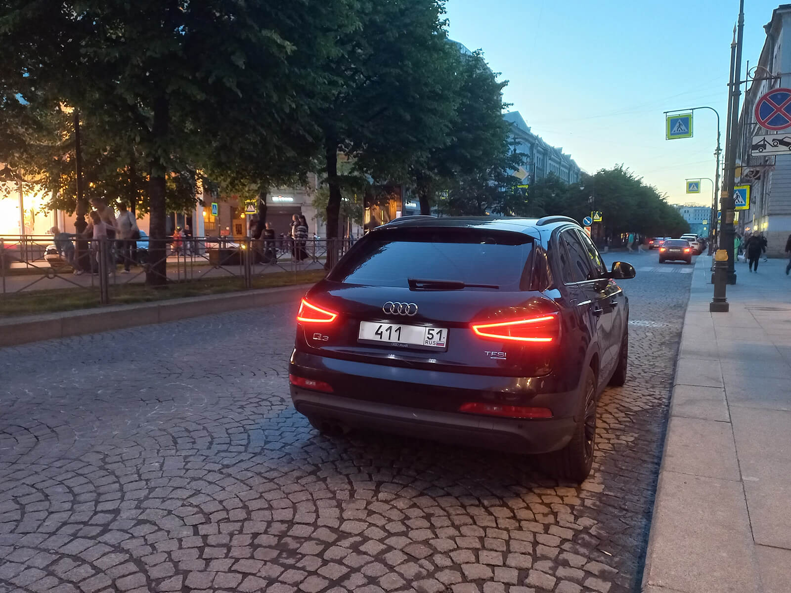 Audi Q3 трансфер Санкт-Петербург